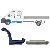 Kit de reparos para Fiat Ducato 2006-2014 / Esquerdo / Cabine dupla / 14797