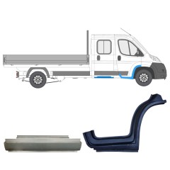 Kit de reparos para Citroen Jumper 2006-2025 / Direito / 15383