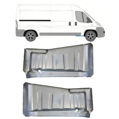 Degrau de entrada da porta para Citroen Jumper 2006-2025 / Esquerda+Direita / Conjunto 15393