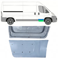 Painel de reparação interna e externa das portas dianteiras para Fiat Ducato 2006- / Direito / Conjunto 12004