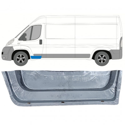 Painel de reparação interna das portas dianteiras para Fiat Ducato 2006- / Esquerdo 12002