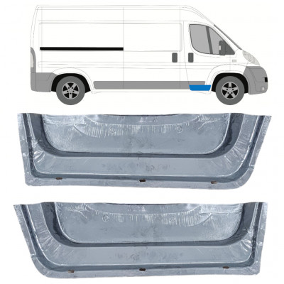 Painel de reparação interna das portas dianteiras para Fiat Ducato 2006- / Conjunto 12003