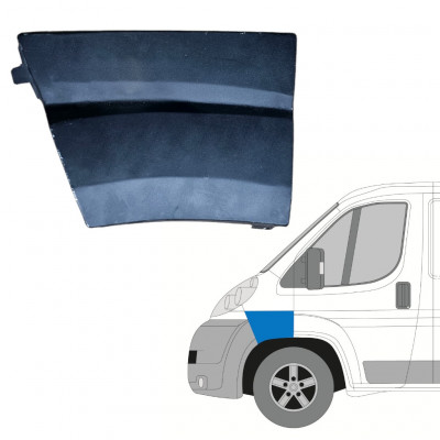 Painel de reparação do guarda-lamas dianteiro para Fiat Ducato 2006-2014 / Esquerdo 12885