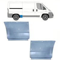 Painel de reparação do guarda-lamas traseiro para Fiat Ducato 2006-2014 / Esquerda+Direita 15113