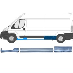 Kit de reparos para Citroen Jumper 2006-2025 / Esquerdo / 14342