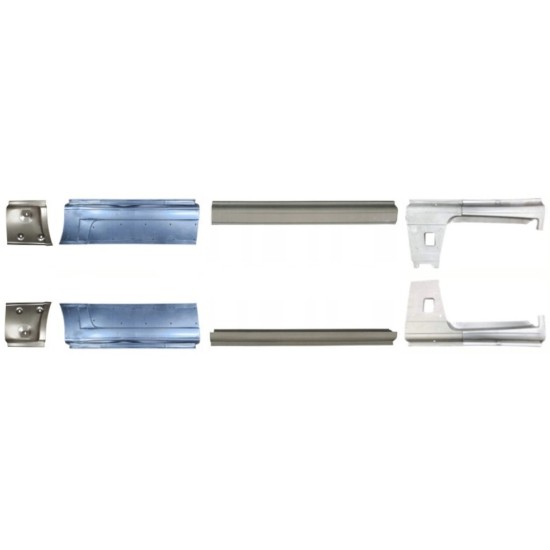 Painel de reparação da soleira para Peugeot Boxer 2006-2026 / Esquerda+Direita / Conjunto 14162