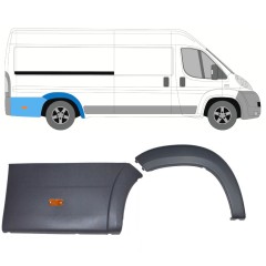 Moldura lateral do guarda-lamas traseiro com Luz para Peugeot Boxer 2006-2014 / Direito / Conjunto 14467