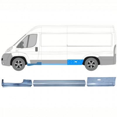 Kit de reparos para Fiat Ducato 2006- / LWB / Esquerdo /  12423