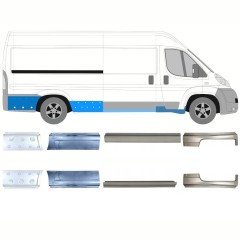Painel de reparação da soleira para Citroen Jumper 2006-2026 / Esquerda+Direita / Conjunto 14169