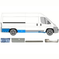Kit de reparos para Fiat Ducato 2006-2026 / Direito / 16789