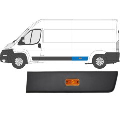 Moldura lateral traseira com Luz para Fiat Ducato 2006-2018 / Esquerdo / Conjunto 10679
