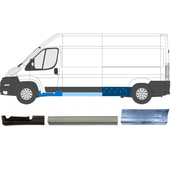 Kit de reparos para Fiat Ducato 2006-2026 / Esquerdo / 16176