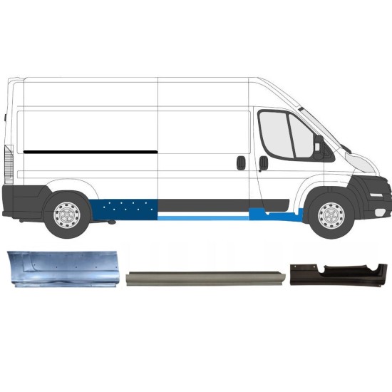 Kit de reparos para Fiat Ducato 2006-2026 / Direito / 16177
