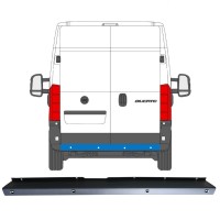 Para-choque traseiro com sensores de estacionamento (PDC) para Fiat Ducato 2006-2018 16925