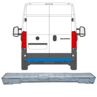 Painel de reparação da travessa traseira para Fiat Ducato 2006-2026 16869