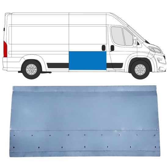 Painel de reparação das portas deslizantes para Opel Movano 2021-2026 / Direito 16456