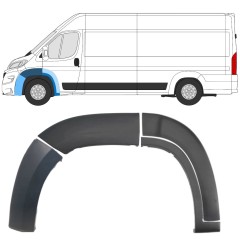 Conjunto de molduras do guarda-lamas dianteiro para Citroen Jumper 2014-2018 / Esquerdo / 14401