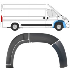 Conjunto de molduras do guarda-lamas dianteiro para Peugeot Boxer 2014-2018 / Direito / 14398