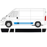 Conjunto de molduras para Fiat Ducato 2018- / Esquerdo / 15040 Conjunto de molduras para Fiat Ducato 2018- / Esquerdo / 15040