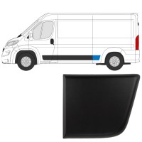 Moldura lateral do guarda-lamas traseiro para Fiat Ducato 2018- / Esquerdo 14805