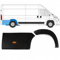 Conjunto de molduras do guarda-lamas traseiro com Luz para Fiat Ducato Boxer Relay 2018- / Direito /  10239