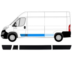 Conjunto de molduras para Peugeot Boxer 2018- / Esquerdo / 14417