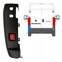 Canto do para-choque traseiro 180 graus para Opel Movano 2021- / Esquerdo 15802