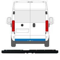 Para-choque traseiro com abertura para engate de reboque para Opel Movano 2021- 16167