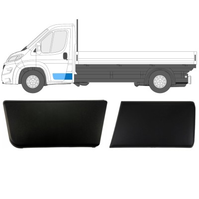 Conjunto de molduras laterais para cabine simples para Opel Movano 2021- / Esquerdo 15811