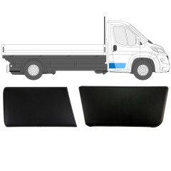 Conjunto de molduras laterais para cabine simples para Peugeot Boxer 2018- / Direito 15442