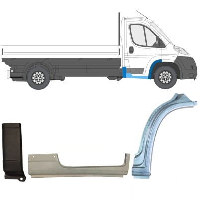 Kit de reparos para Fiat Ducato 2006-2026 / Direito / 16999