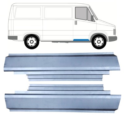 Painel de reparação da soleira para Peugeot J5 1981-1994 / Esquerda+Direita 16158