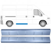 Painel de reparação interna da soleira para Fiat Ducato Boxer Relay 1994-2006 / Esquerda+Direita / Conjunto 10676