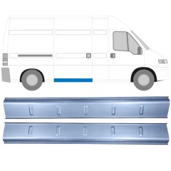Painel de reparação interna da soleira para Citroen Jumper 1994-2006 / Esquerda+Direita / Conjunto 14134