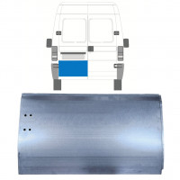 Painel de reparação externa das portas traseiras para Fiat Ducato Boxer Relay Jumper 1994-2006 / Esquerdo 7340