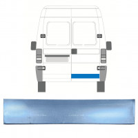 Painel de reparação baixa das portas traseiras para Fiat Ducato Boxer Relay Jumper 1994-2006 / Direito 7339