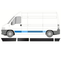 Conjunto de molduras para Peugeot Boxer 2002-2006 / Esquerdo / 14392