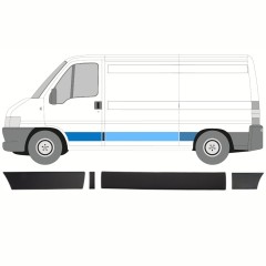 Conjunto de molduras para Peugeot Boxer 2002-2006 / Esquerdo / 13880