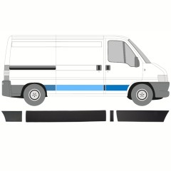 Conjunto de molduras para Peugeot Boxer 2002-2006 / Direito / 13878
