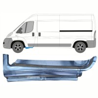 Painel de reparação da soleira da porta dianteira para Fiat Ducato 2006-2014 / Esquerdo 14791 Painel de reparação da soleira da porta dianteira para Fiat Ducato 2006-2014 / Esquerdo 14791