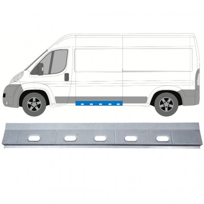 Painel de reparação interna da soleira para Fiat Ducato 2006- / Esquerda = Direita (simétrico) 12564