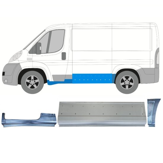 Kit de reparos para Fiat Ducato 2006-2014 / Esquerdo / 14811 Kit de reparos para Fiat Ducato 2006-2014 / Esquerdo / 14811
