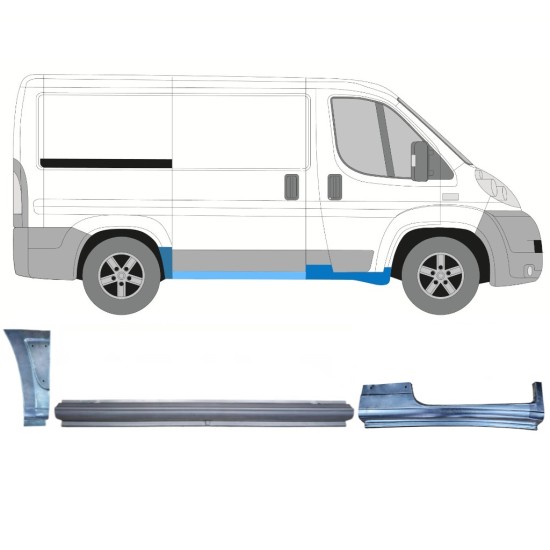 Kit de reparos para Fiat Ducato 2006-2014 / Direito / 14810