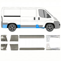 Painel de reparação da soleira para Fiat Ducato 2006- / Esquerda+Direita / Conjunto 10886