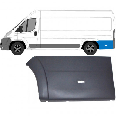 Moldura lateral traseira para Fiat Ducato 2006- / XLWB / Esquerdo 6557