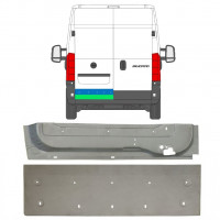 Painel de reparação das portas traseiras para Fiat Ducato 2006- / Direito / Conjunto 11675 Painel de reparação das portas traseiras para Fiat Ducato 2006- / Direito / Conjunto 11675