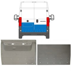 Painel de reparação das portas traseiras para Peugeot Boxer 2006-2025 / Esquerda+Direita / Conjunto 14267