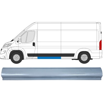 Painel de reparação lateral para Opel Movano 2021-2026 / Esquerda = Direita (simétrico) 16428