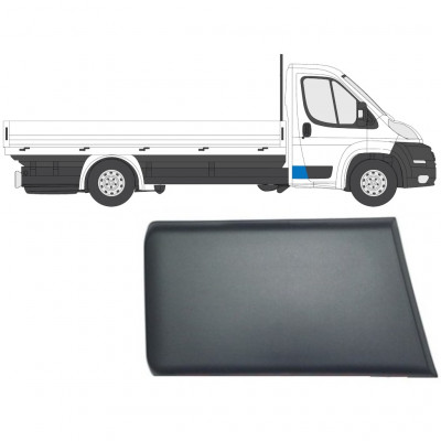 Moldura lateral para Fiat Ducato 2006- / Direito / Cabine simples /  7771