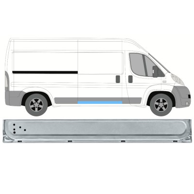 Painel de reparação interna das portas deslizantes para Fiat Ducato 2006-2026 / Direito 17042
